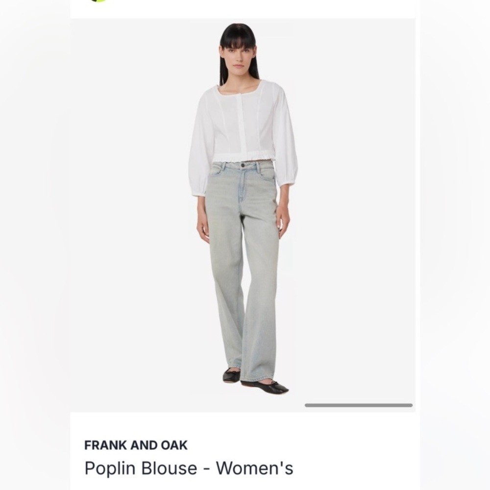 Organic cotton blouse